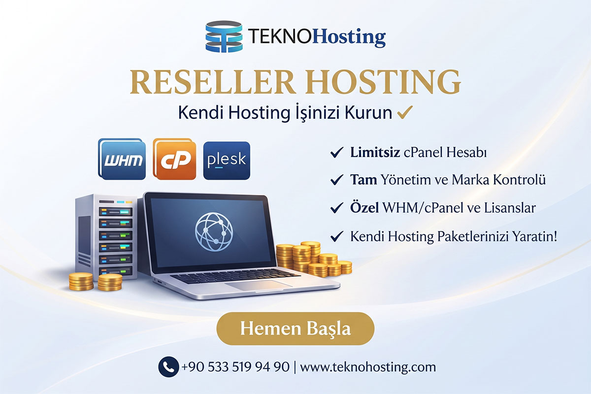 TeknoHosting Reseller Hosting Hizmeti
