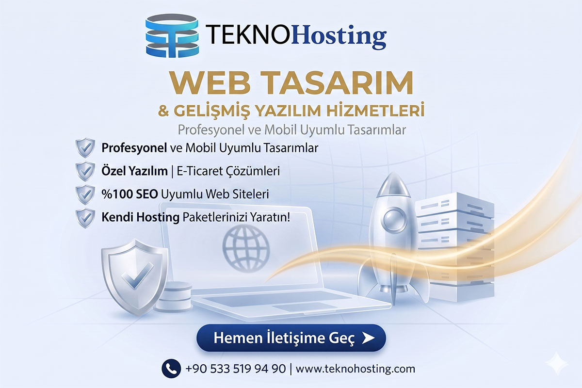 TeknoHosting Web Tasarım Hizmeti