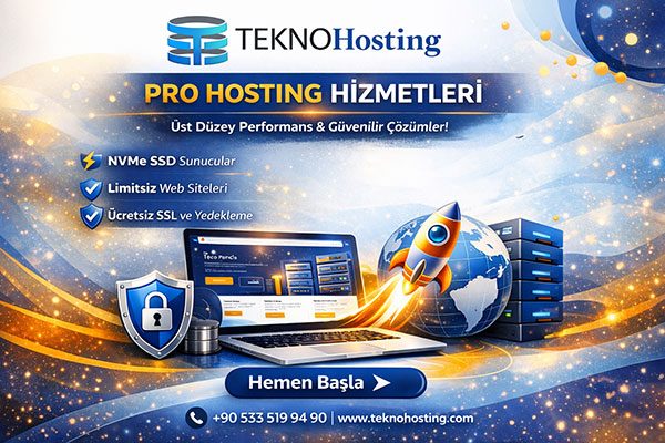 TeknoHosting Pro Hosting Paketleri