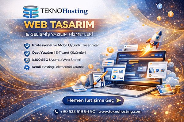 TeknoHosting Web Tasarım Hizmeti